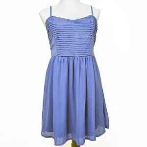 Bar III Sheer Blue/Purple Dress